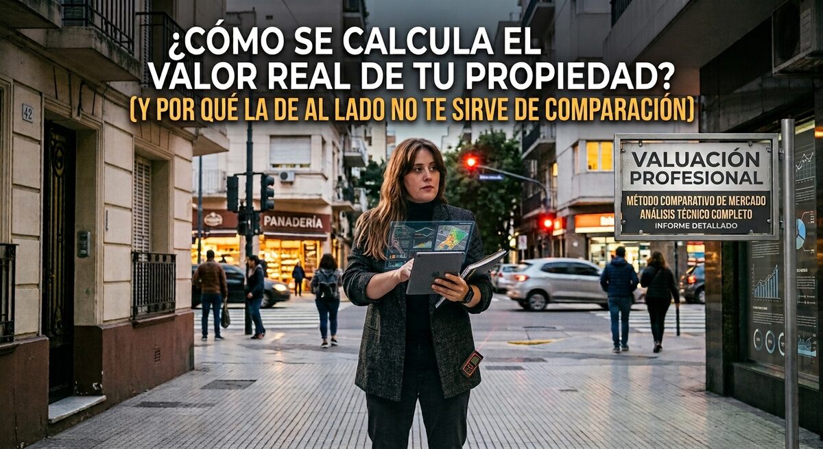 Portada del artículo sobre cómo se calcula el valor de una propiedad